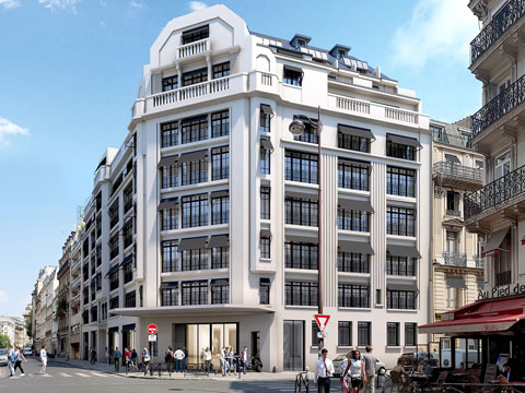 Projet de développement - Ofi Invest Real Estate SAS : 18 Toudic - 75010 Paris