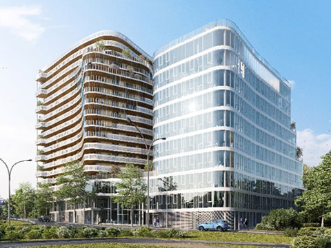 Projet de développement - Ofi Invest Real Estate SAS : Emblem - Lille (59)