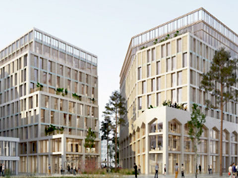 Projet de développement : Ofi Invest Real Estate SAS : Les Cimes - Bordeaux (33)