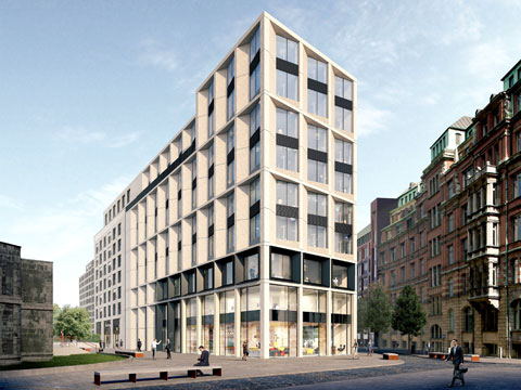 Actif immobilier sous gestion - Ofi Invest Real Estate SAS : Neue Burg 1 - Hambourg