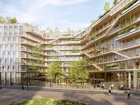 Projet de développement - Ofi Invest Real Estate SAS : Reiwa - Saint-Ouen (93)