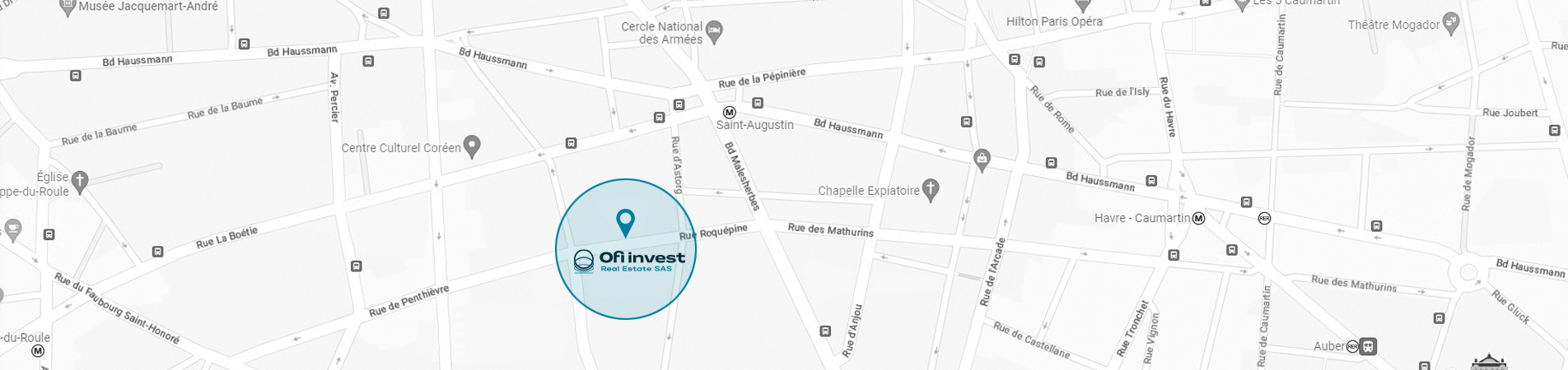 Ofi Invest Real Estate SAS - 14 rue Roquépine, 75008 Paris